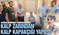 Kalp zarından kalp kapakçığı yapıldı