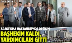 Başhekim kaldı, yardımcıları gitti