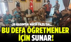 Bu defa öğretmenler için Sunar!