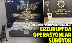 Erzurum’da operasyonlar sürüyor