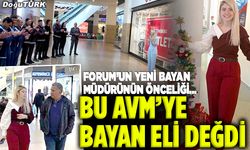 Bu AVM’ye bayan eli değdi