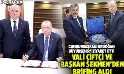 Erdoğan, Erzurum Büyükşehir Belediyesi’ni ziyaret etti