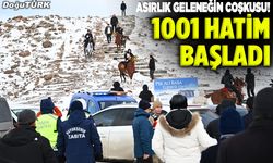 Erzurum’da asırlık geleneğin coşkusu! 1001 Hatim başladı