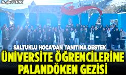 Üniversite öğrencilerine Palandöken gezisi