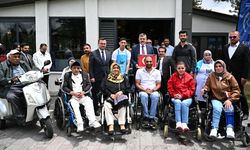Vali Çiftçi engellilerle biraraya geldi