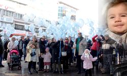 Teoman bebek için umut balonları gökyüzüne
