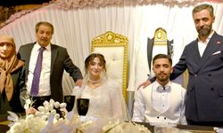 Dadaşların şahitliğinde masal gibi düğün!