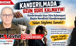 KANDIRILMADA UZUN SÜRE KALMAYIN!