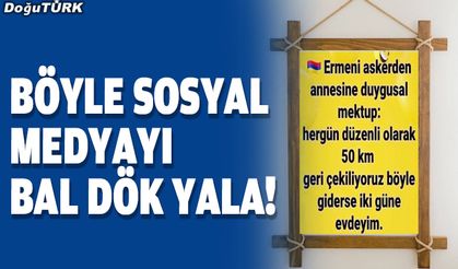 Böyle sosyal medyayı bal dök yala!