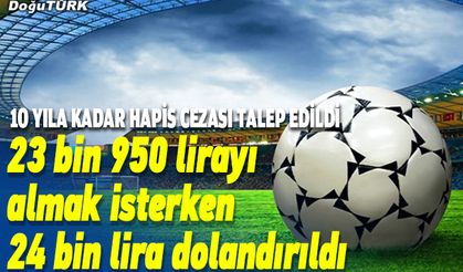 Sanal bahisten kazandığı 23 bin 950 lirayı almak isterken 24 bin lira dolandırıldı