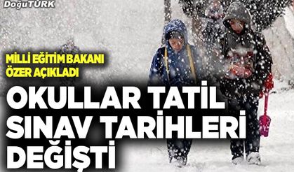 Tüm Türkiye'de okullar tatil edildi