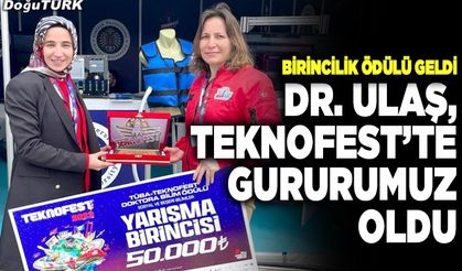Dr. Ulaş, Teknofest’te gururumuz oldu