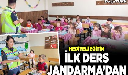 İlk ders Jandarma’dan