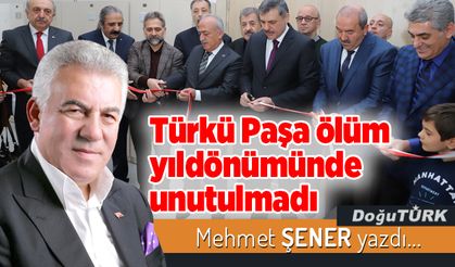 Türkü Paşa ölüm yıldönümünde unutulmadı