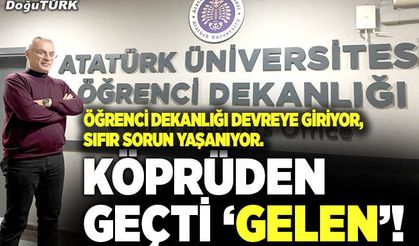 Köprüden geçti ‘gelen’!
