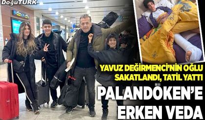 Palandöken’e erken veda...