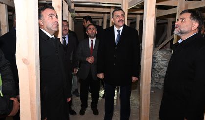 Tarihi Erzurum Fetih Cami yenileniyor