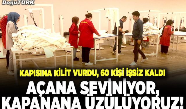 Açana seviniyor, kapanana üzülüyoruz!