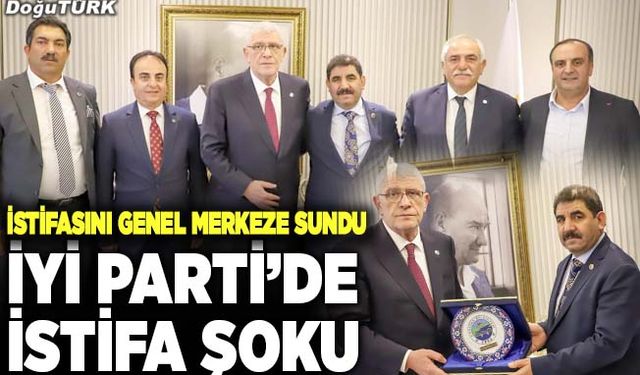 Erzurum’da Belediye Başkanı İYİ Parti’den istifa etti!