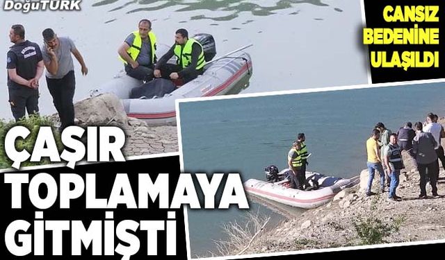 Erzurum’da çaşır toplayan kadın gölde boğuldu!