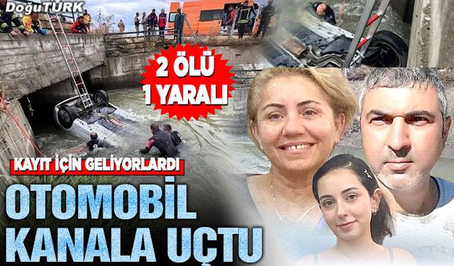 Erzurum’da korkunç kaza: Anne ve baba öldü