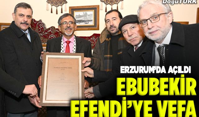 Ebubekir Efendi Dar’ul Huffaz’ının açılışı yapıldı