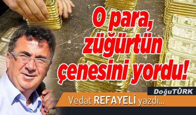 O para, züğürtün çenesini yordu!