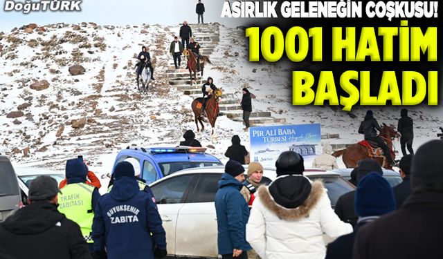 Erzurum’da asırlık geleneğin coşkusu! 1001 Hatim başladı
