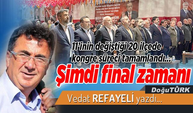 Şimdi final zamanı