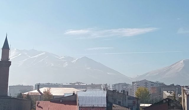 Görenler hayranlıkla izledi; Dantelli Palandöken!