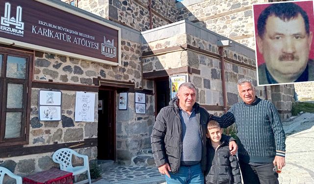 Mekanın sahibi geldi; Karikatür atölyesine duygusal ziyaret