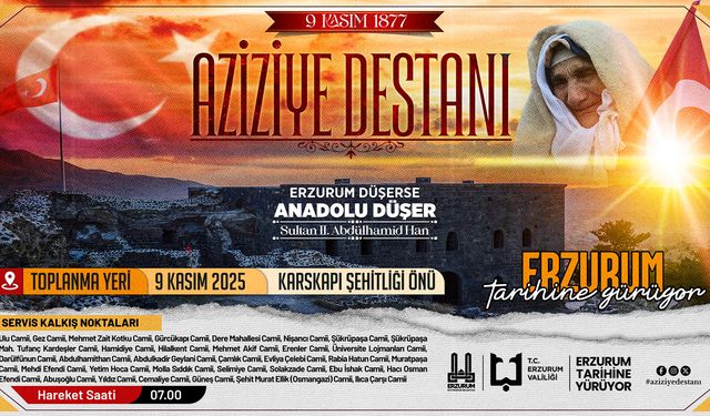 Erzurum tarihine yürüyor; Tarih belli oldu