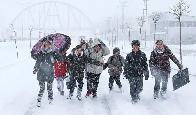Erzurum'da okullar tatil, üniversiteler online