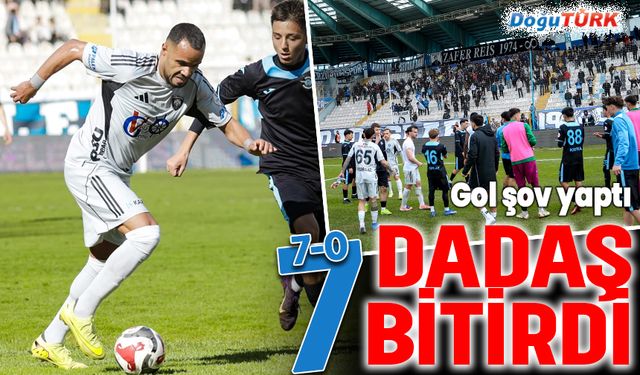 Erzurumspor gol şov yaptı; Adanademir'i 7 bitirdi