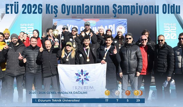 ETÜ 2026 Kış Oyunlarının şampiyonu oldu