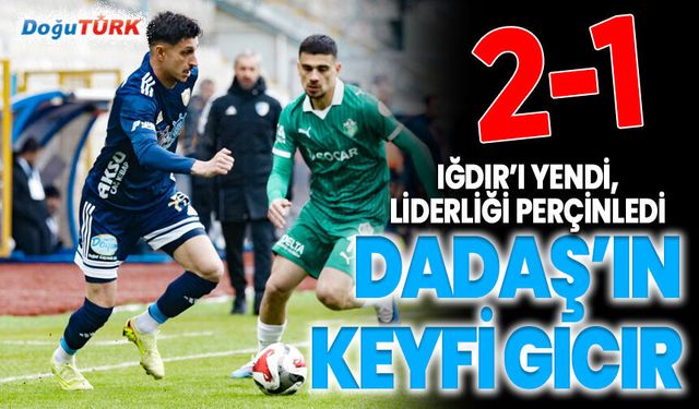 Erzurumspor FK’dan şampiyonluk yolunda kritik galibiyet