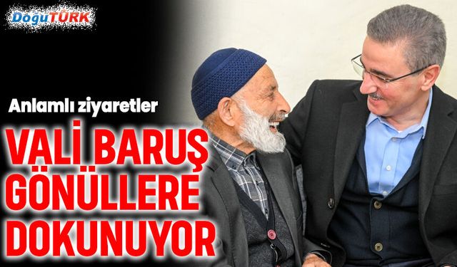 Vali Baruş’tan anlamlı ziyaretler