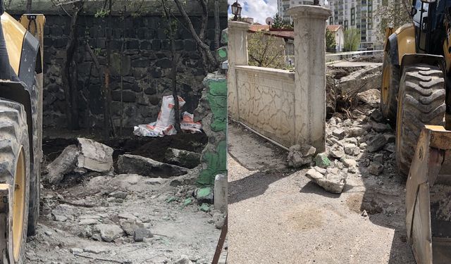 Tarihi ayıp! Çifte Kardeşler Türbesi tahrip edildi