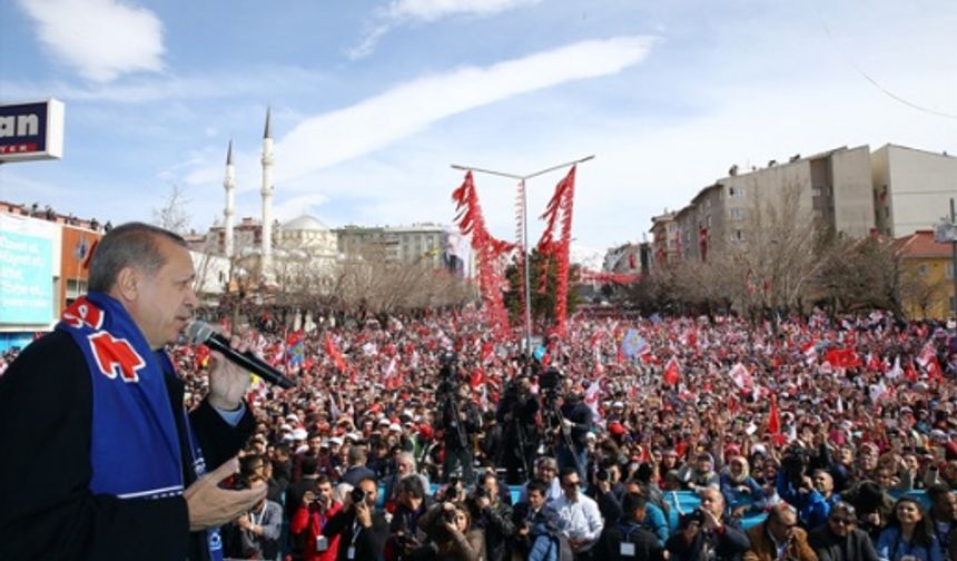 CUMHURBAŞKANI ERDOĞAN ERZURUM'DA