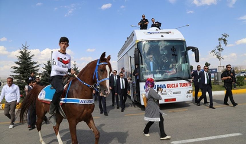 CUMHURBAŞKANI ERDOĞAN ERZURUM'DA - 30 EYLÜL 2017