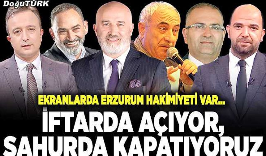 İftarda açıyor, sahurda kapatıyoruz…