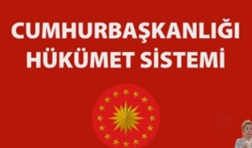 AK PARTİ’DEN CUMHURBAŞKANLIĞI HÜKÜMET SİSTEMİ VİDEOSU