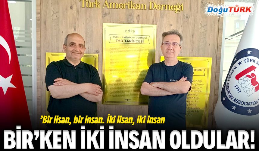 Bir’ken iki insan oldular!