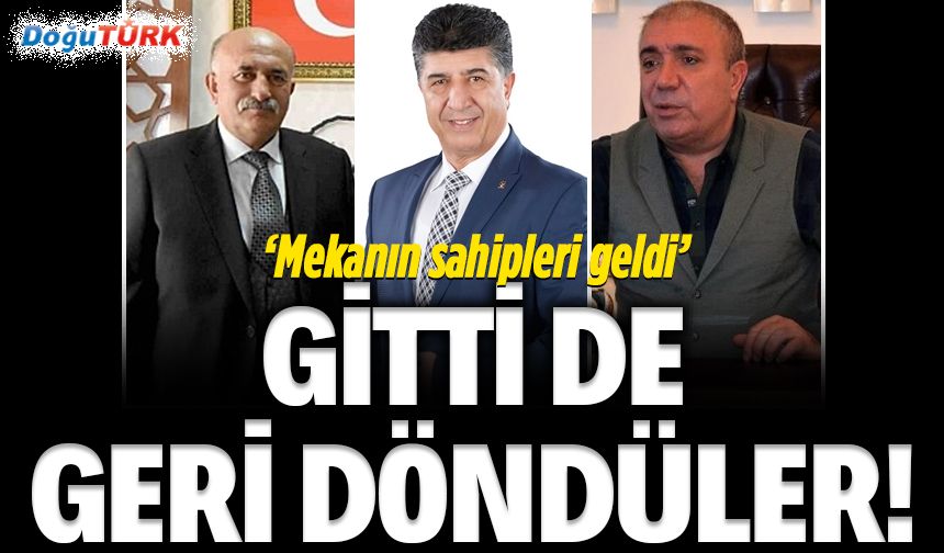 Gitti de geri döndüler! İlginç benzerlik...