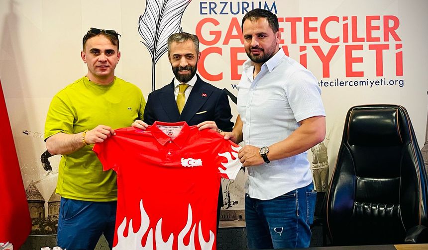 Olimpiyat şampiyonu EGC’yi ziyaret etti