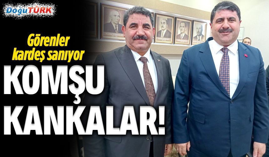 Komşu kankalar! Görenler kardeş sanıyor...