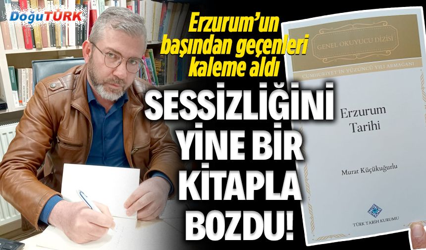 Sessizliğini yine bir kitapla bozdu!