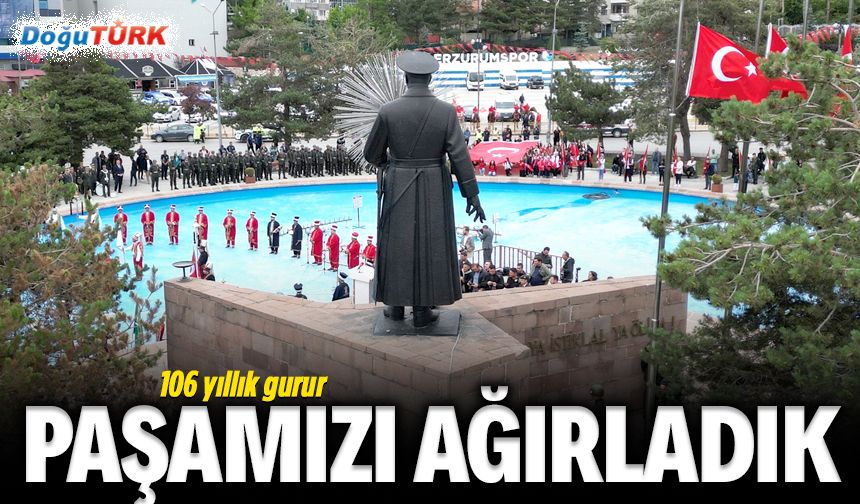 Paşamızı Erzurum'da ağırladık...