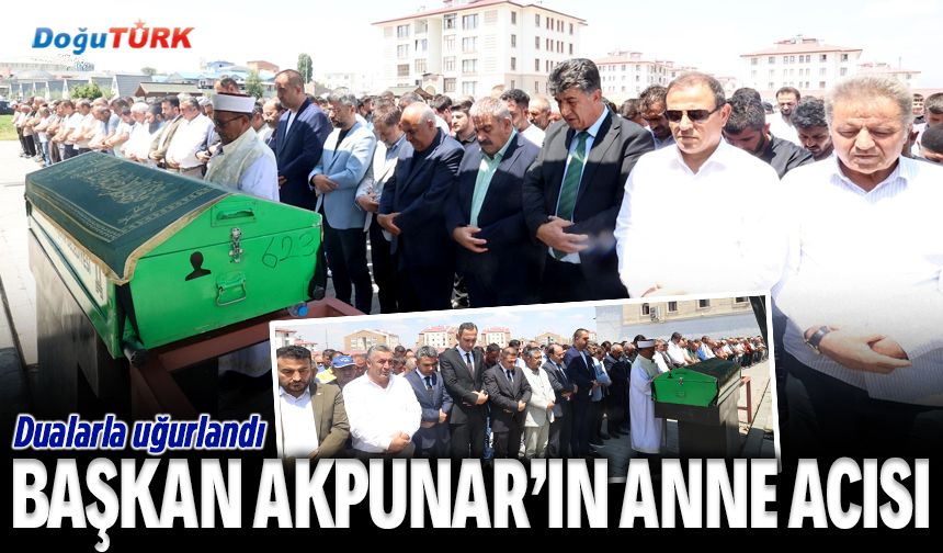 Başkan Akpunar annesini kaybetti