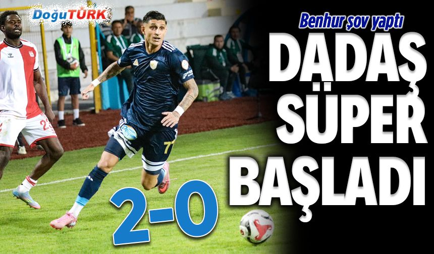 Erzurumspor lige süper başladı: 2-0